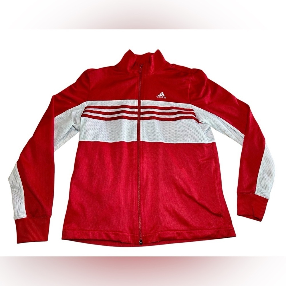 Adidas Retro Mesh Jacket Unisex Size Small​​​​ - Picture 3 of 10